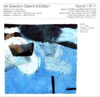 Page de Catalogue du salon ART MULTIPLE, DUSSELDORF, 1996